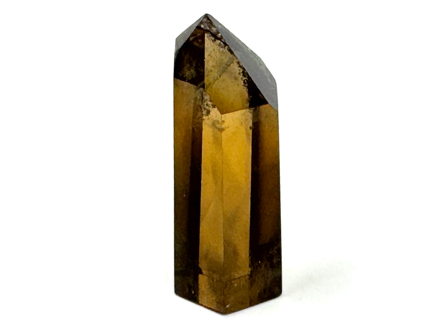 Natural Citrine Quartz Crystal Point 4cm