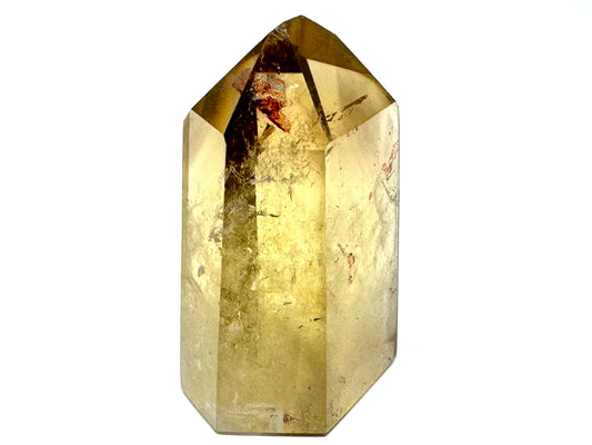 Natural Citrine Quartz Crystal Point 5.7cm
