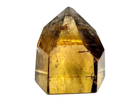 Natural Citrine Quartz Crystal Point 4.5cm