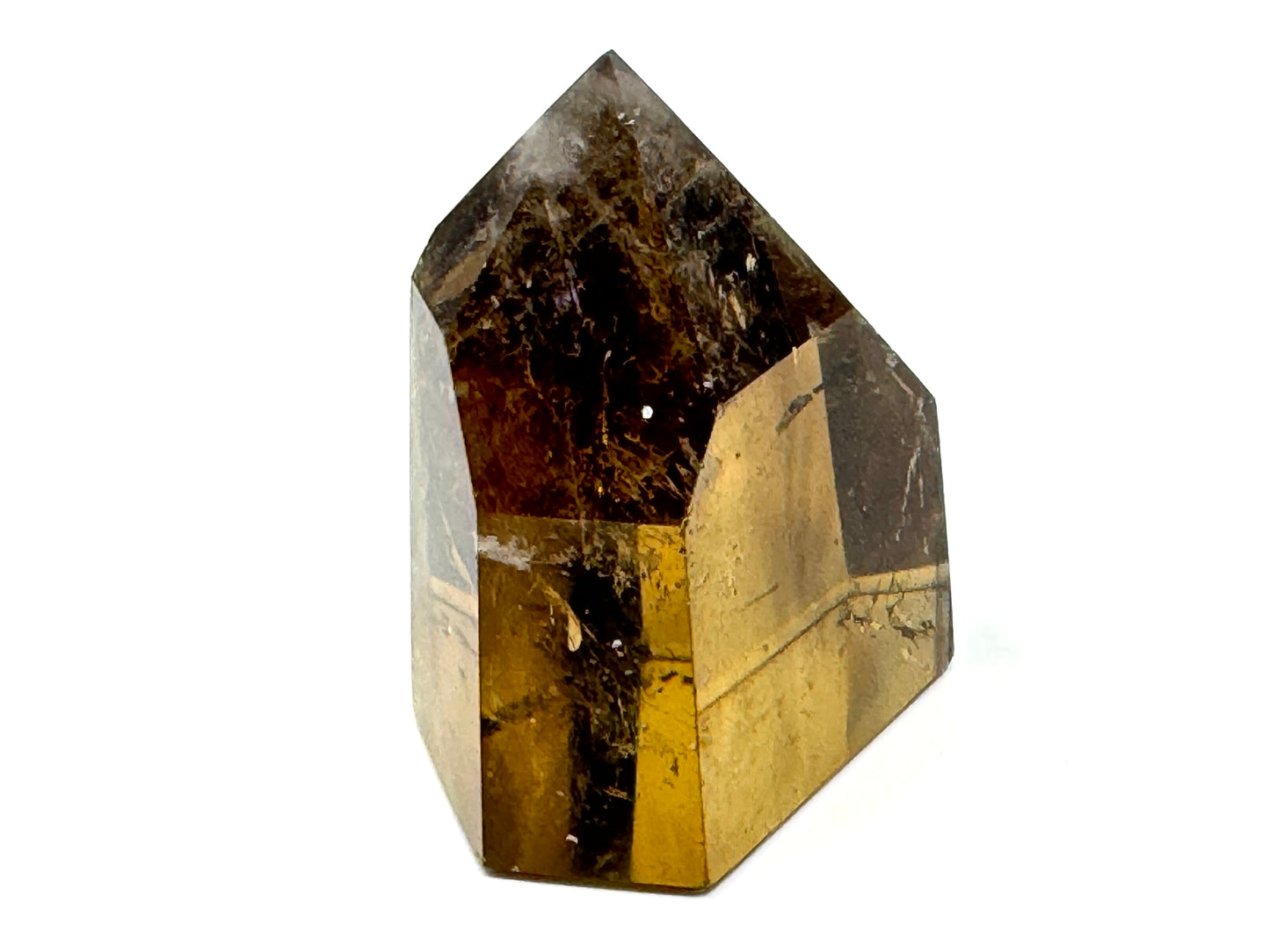 Natural Citrine Quartz Crystal Point 4.5cm