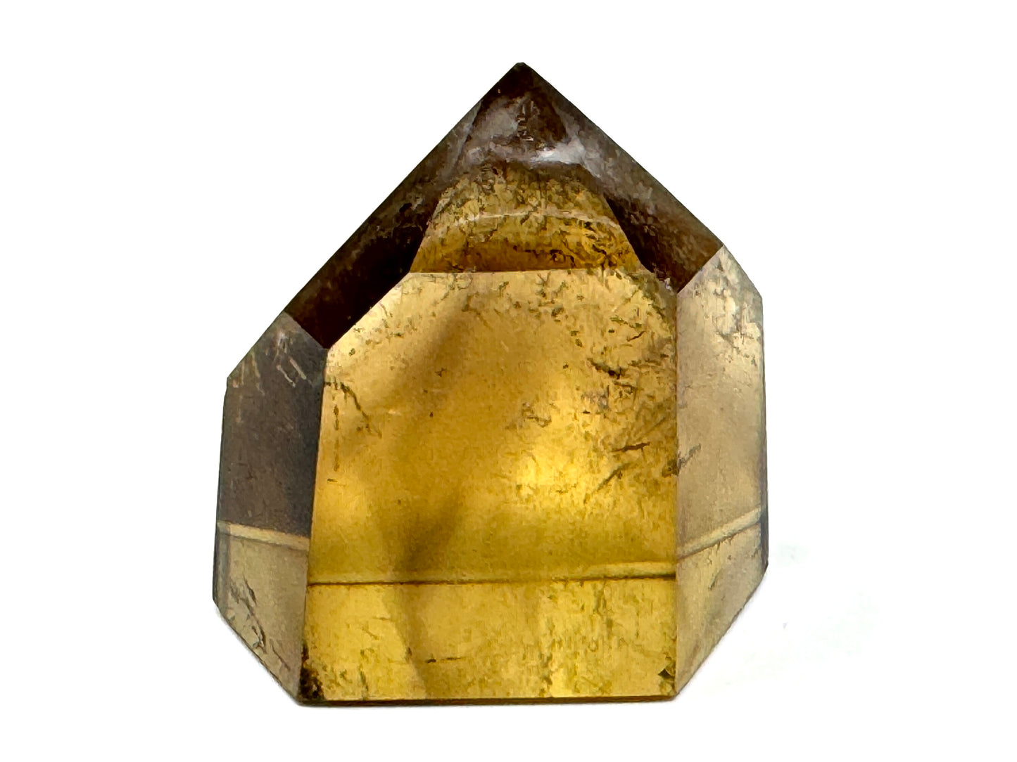 Natural Citrine Quartz Crystal Point 4.5cm