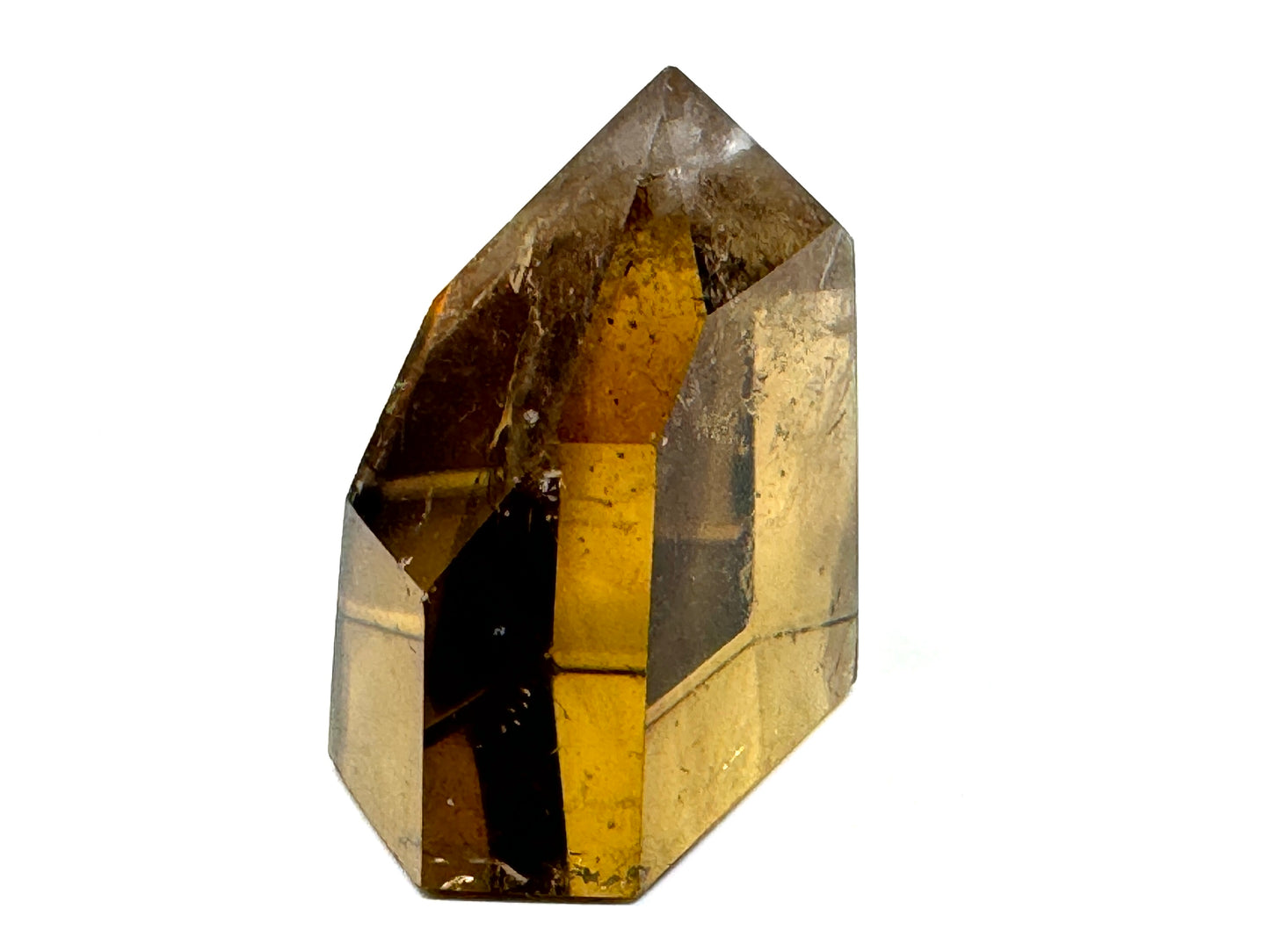 Natural Citrine Quartz Crystal Point 4.5cm