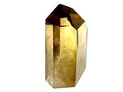 Natural Citrine Quartz Crystal Point 5.1cm
