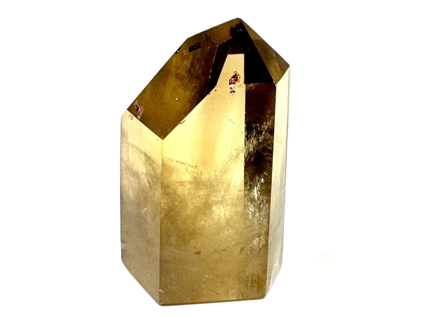 Natural Citrine Quartz Crystal Point 5.1cm