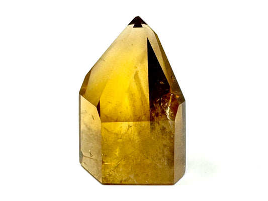 Natural Citrine Quartz Crystal Point 5.3cm