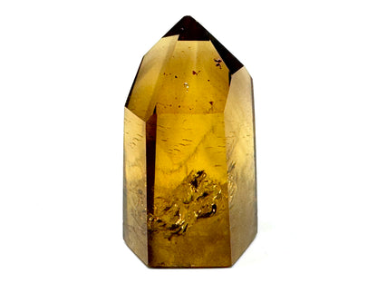 Natural Citrine Quartz Crystal Point 4.9cm