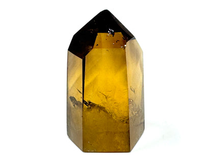 Natural Citrine Quartz Crystal Point 4.9cm