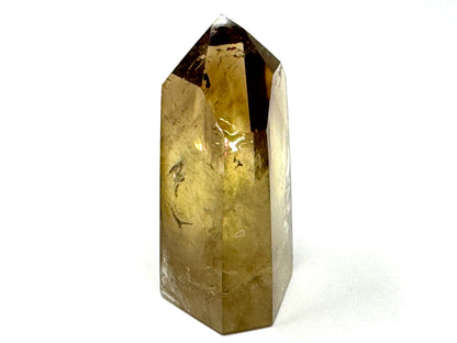 Natural Citrine Quartz Crystal Point 7.2cm