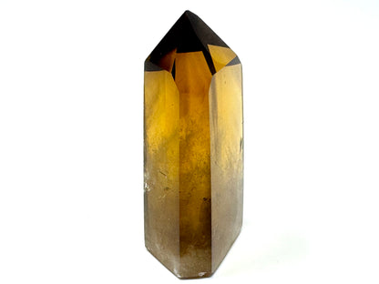 Natural Citrine Quartz Crystal Point 6.3cm