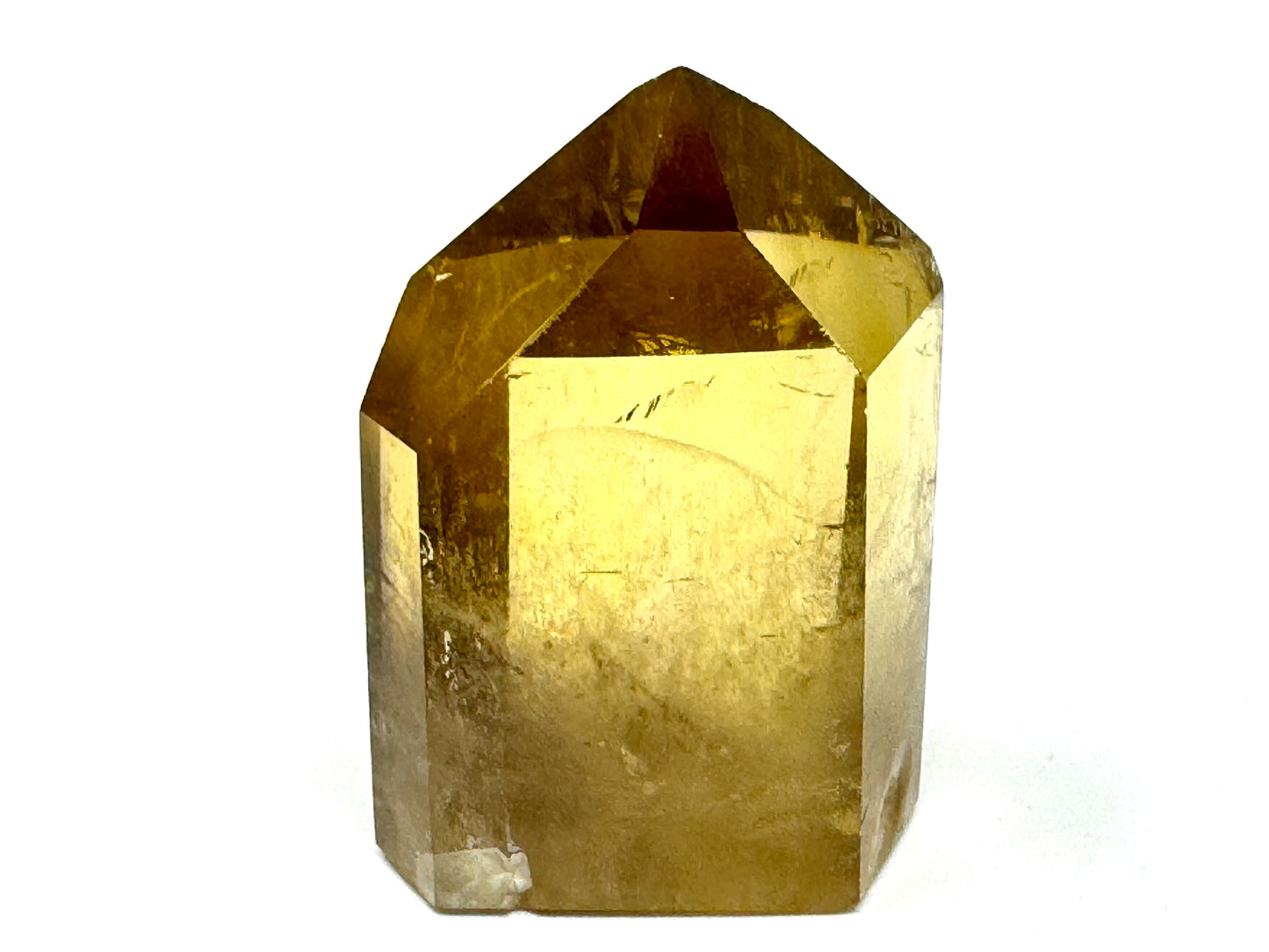 Natural Citrine Quartz Crystal Point 4.7cm