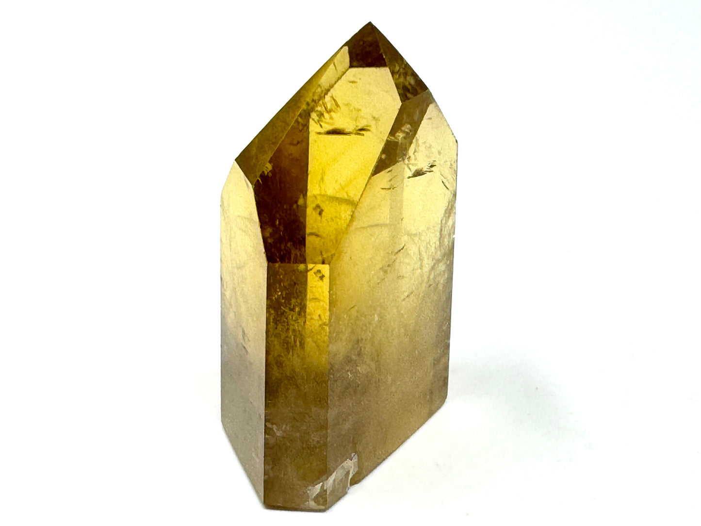 Natural Citrine Quartz Crystal Point 4.7cm