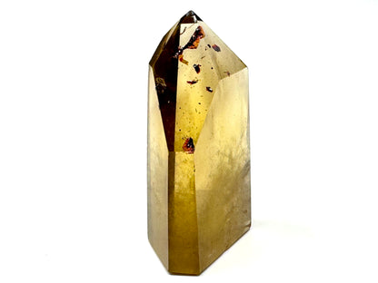 Natural Citrine Quartz Crystal Point 6cm