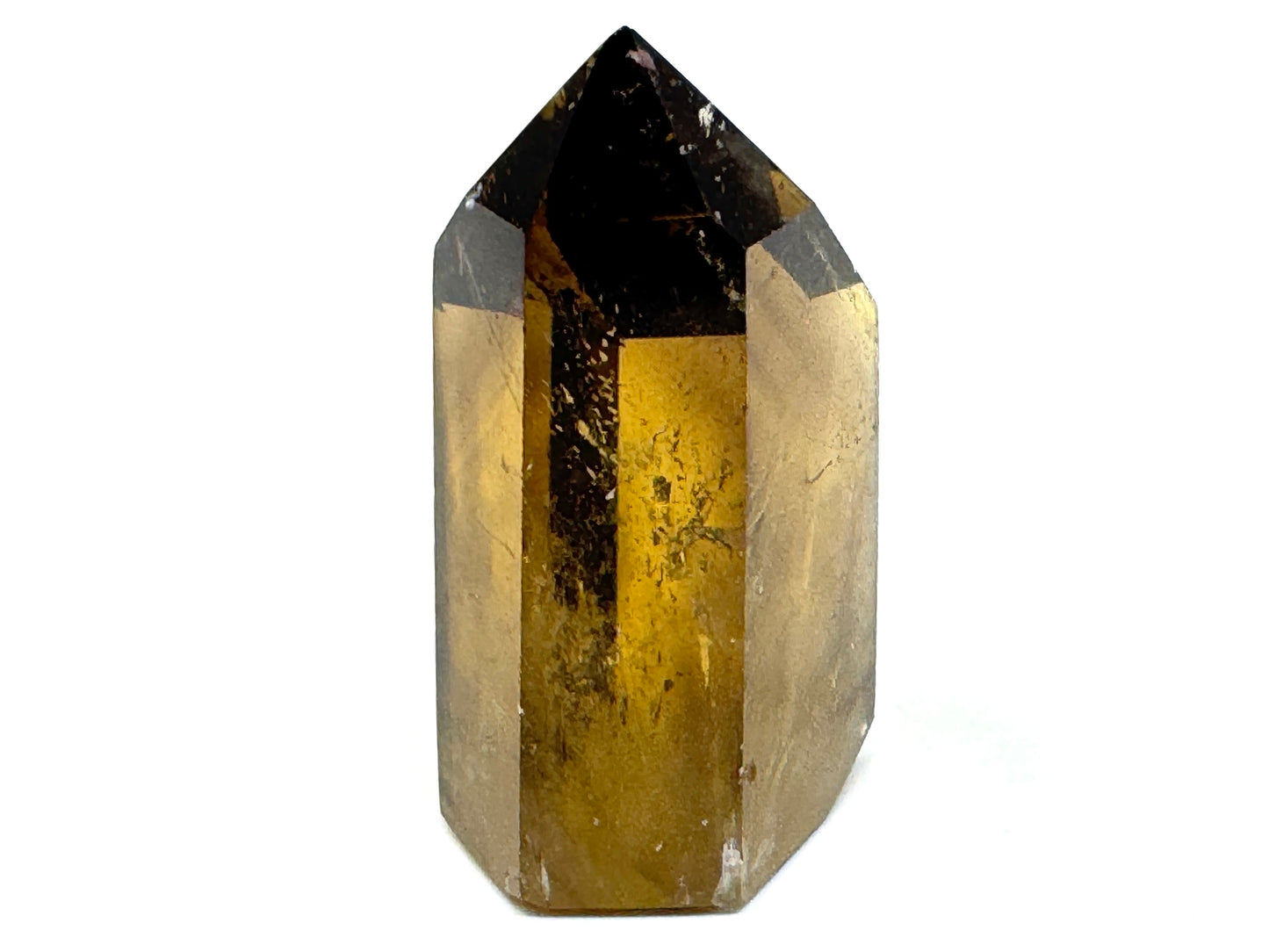 Natural Citrine Quartz Crystal Point 4.4cm