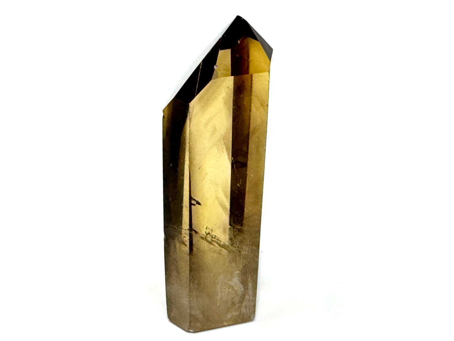 Natural Citrine Quartz Crystal Point 4.8cm