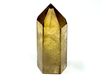 Natural Citrine Quartz Crystal Point 6.7cm