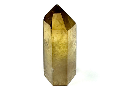 Natural Citrine Quartz Crystal Point 6.7cm