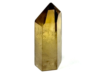 Natural Citrine Quartz Crystal Point 6.7cm