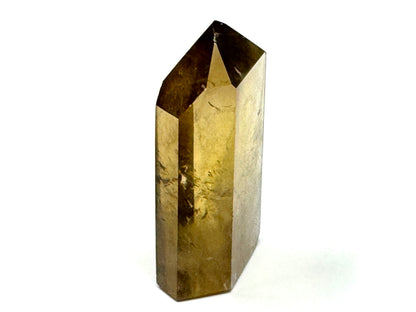 Natural Citrine Quartz Crystal Point 6cm