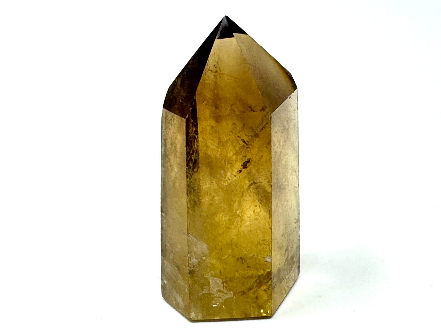 Natural Citrine Quartz Crystal Point 4.7cm