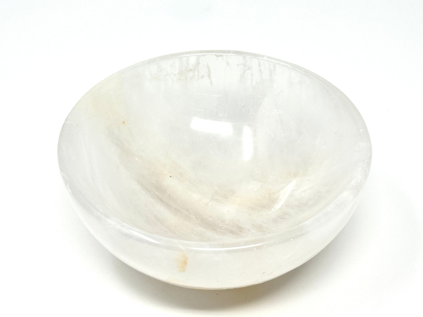 Clear Quartz Crystal Bowl 12.3cm