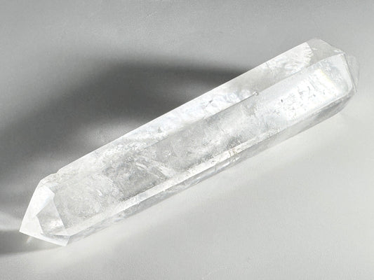 Clear Quartz  Double Terminated Crystal Point 11.5cm