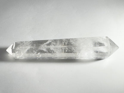 Clear Quartz  Double Terminated Crystal Point 11.5cm