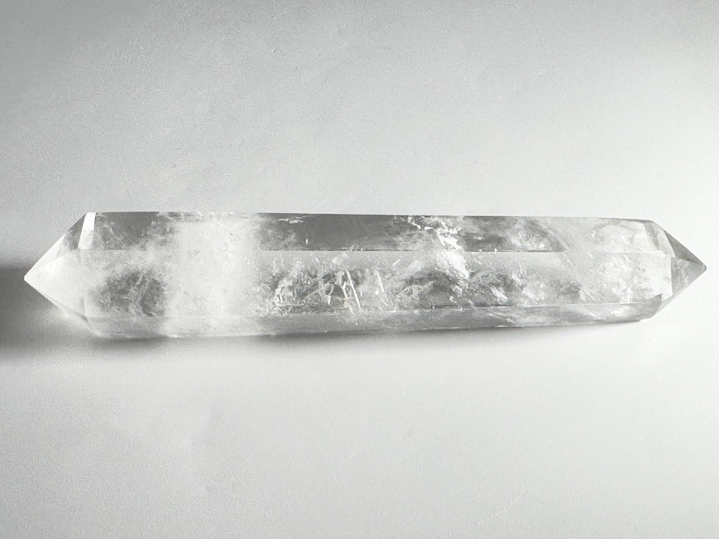 Clear Quartz  Double Terminated Crystal Point 11.5cm