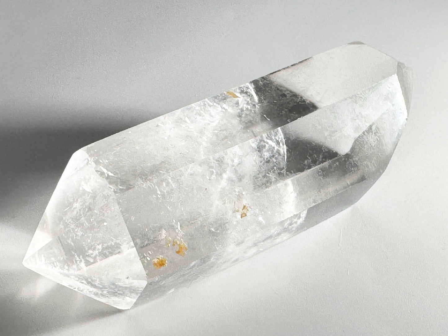 Clear Quartz  Double Terminated Crystal Point 10.5cm