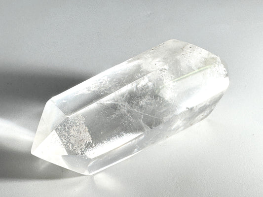 Clear Quartz  Double Terminated Crystal Point 8cm