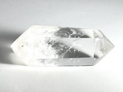 Clear Quartz  Double Terminated Crystal Point 8cm