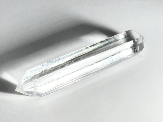 Clear Quartz  Double Terminated Crystal Point 9.9cm