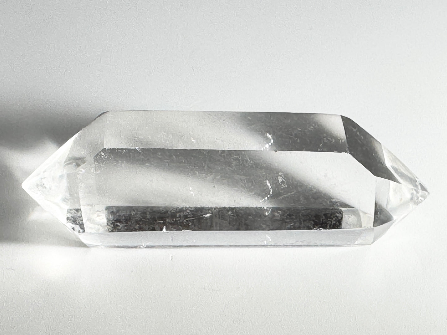 Clear Quartz  Double Terminated Crystal Point 7.1cm