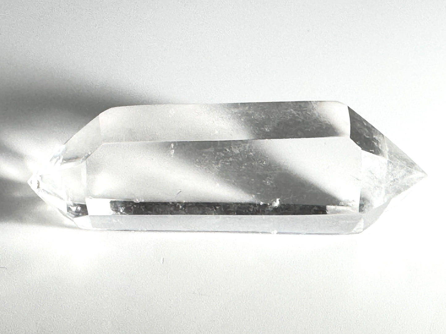 Clear Quartz  Double Terminated Crystal Point 7.1cm