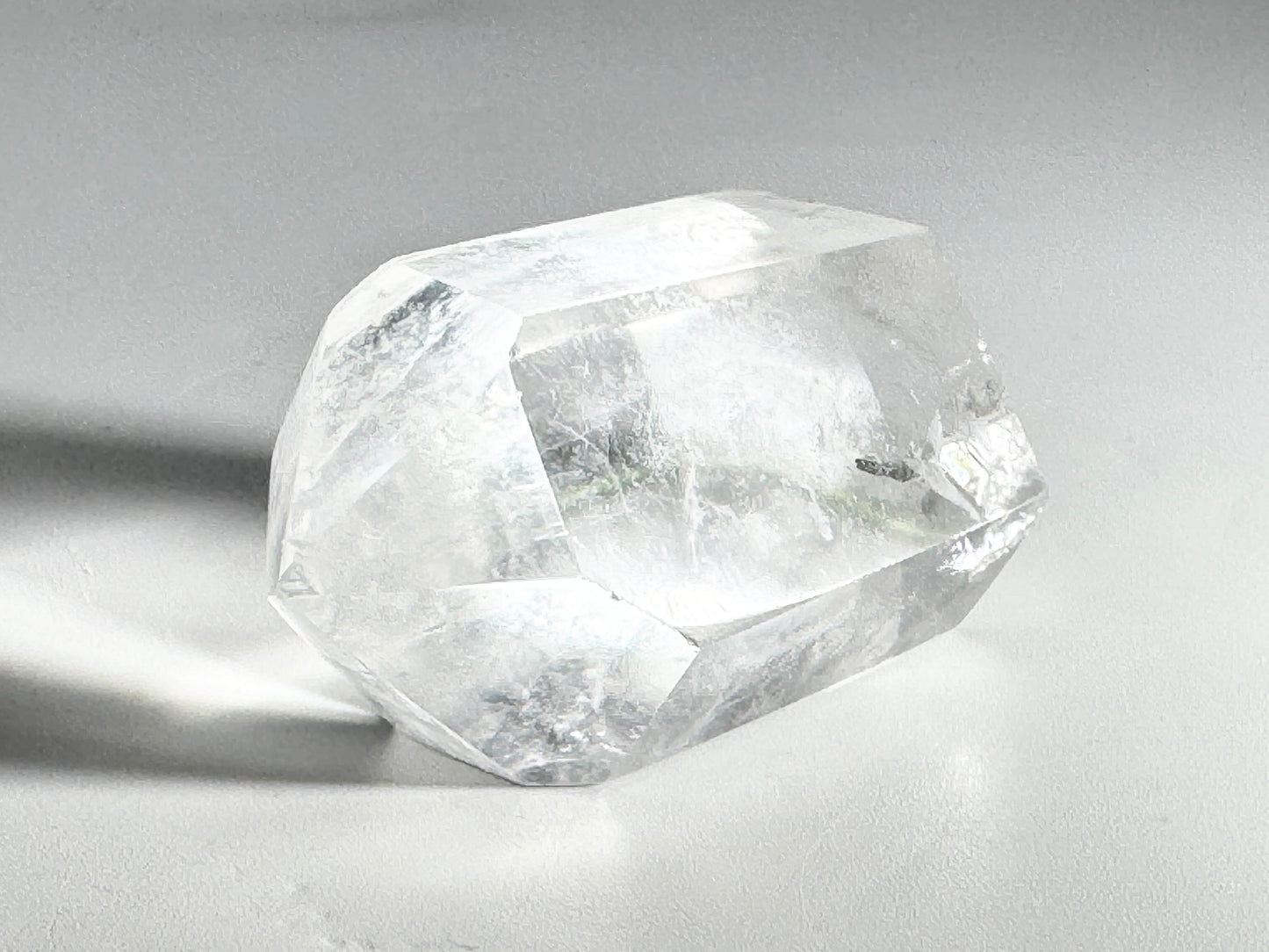 Clear Quartz  Double Terminated Crystal Point 5.6cm