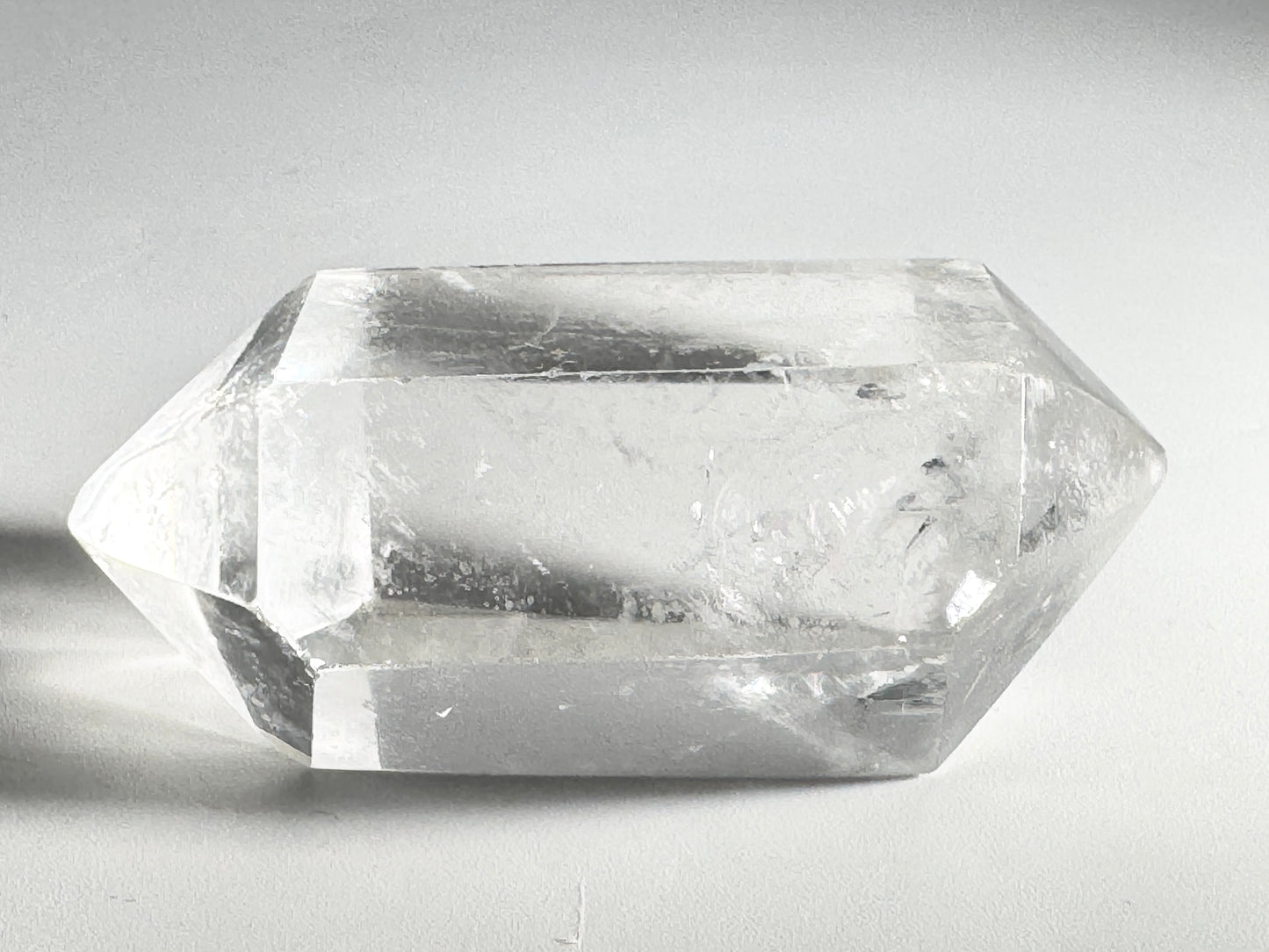 Clear Quartz  Double Terminated Crystal Point 5.6cm