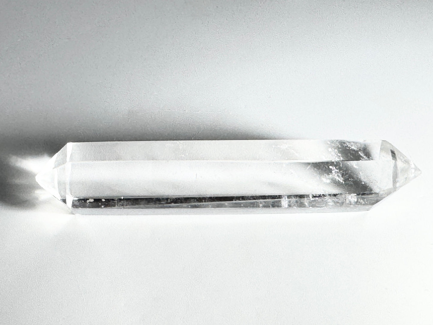 Clear Quartz  Double Terminated Crystal Point 9.9cm