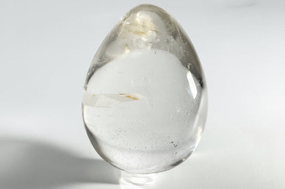 Clear Quartz Crystal Egg 6.5cm