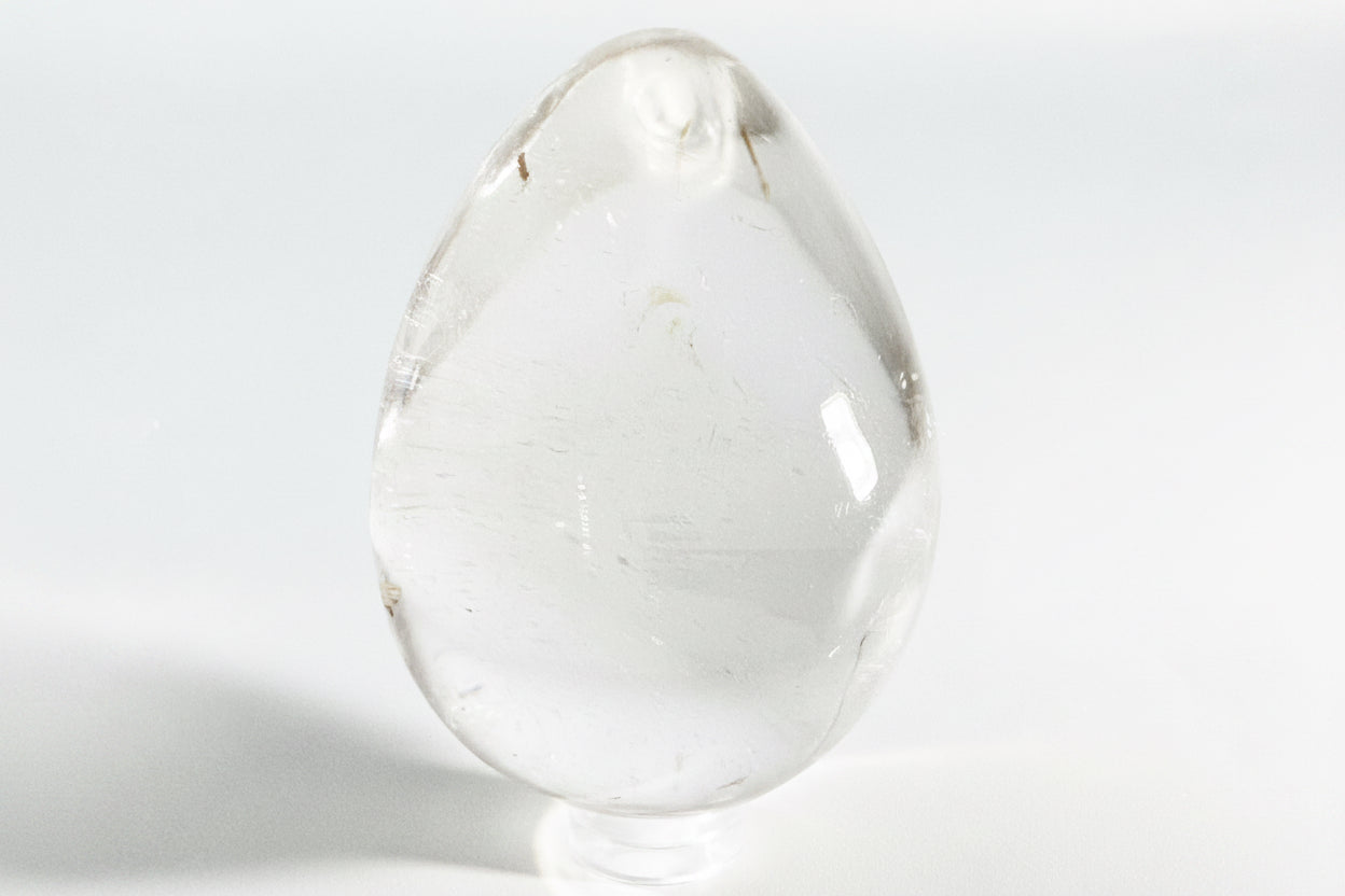Clear Quartz Crystal Egg 6.5cm