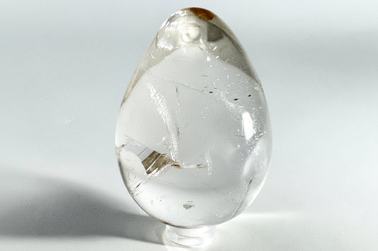 Clear Quartz Crystal Egg 6.5cm