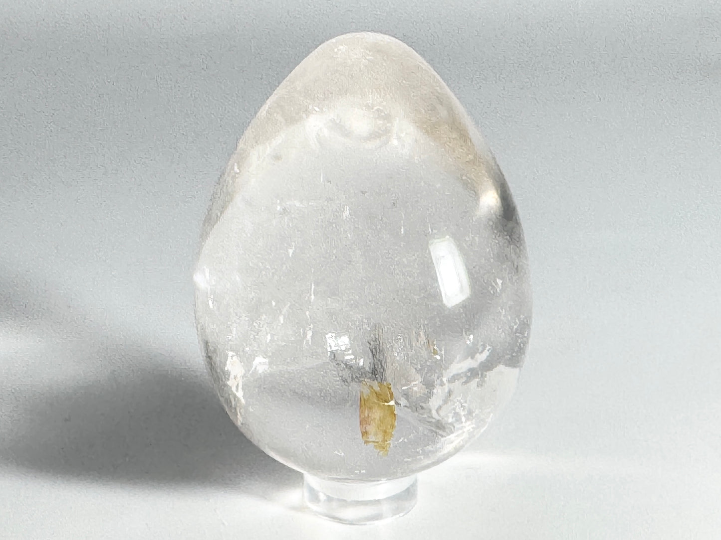 Clear Quartz Crystal Egg 6.1cm