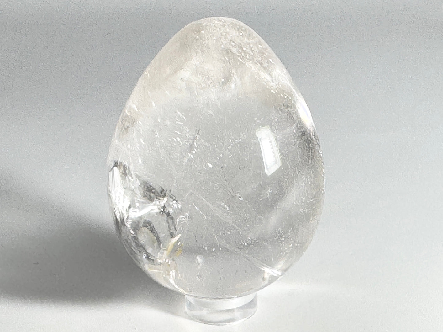 Clear Quartz Crystal Egg 6.1cm