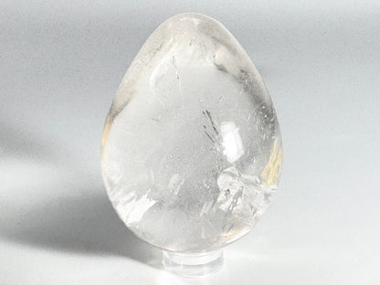 Clear Quartz Crystal Egg 6.1cm