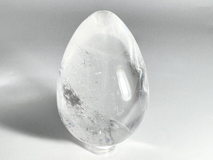 Clear Quartz Crystal Egg 7cm