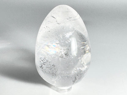 Clear Quartz Crystal Egg 7cm