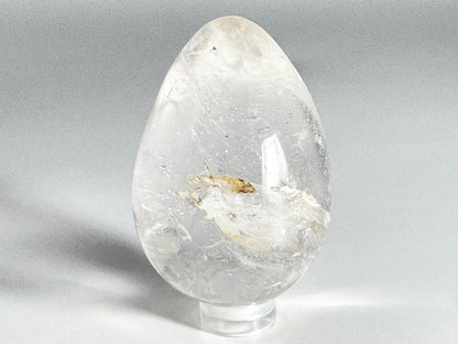 Clear Quartz Crystal Egg 5.8cm