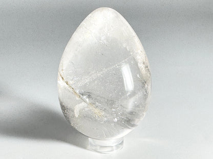 Clear Quartz Crystal Egg 5.8cm