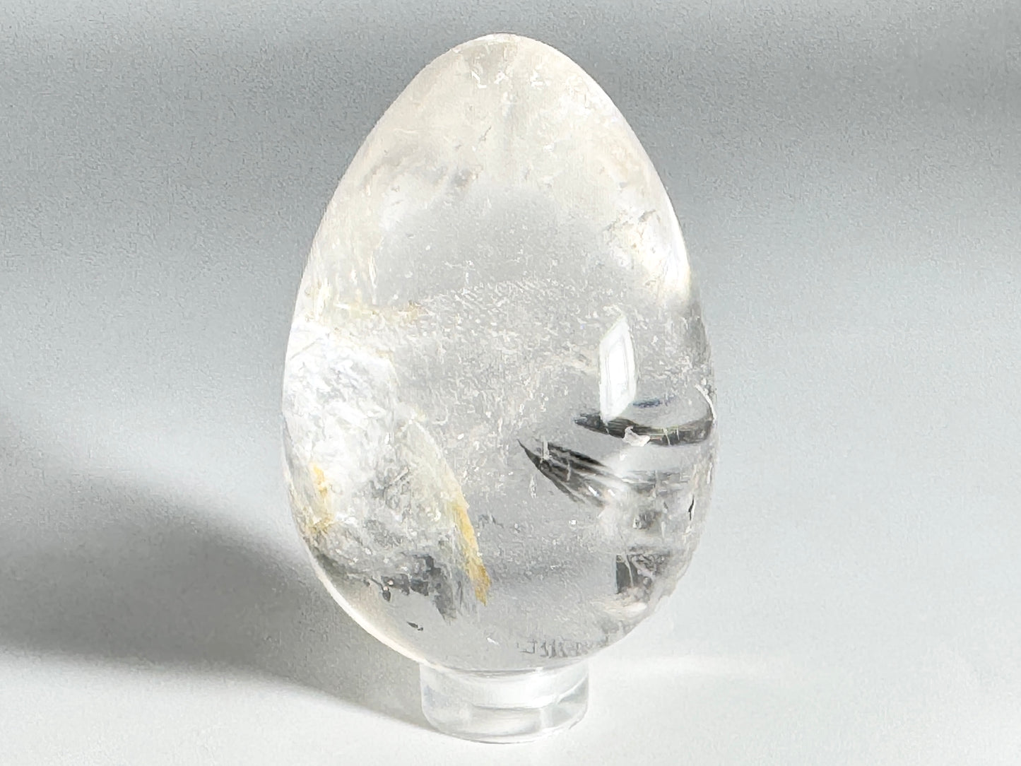 Clear Quartz Crystal Egg 5.8cm