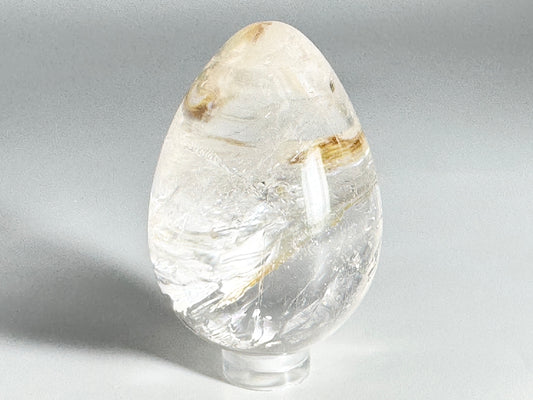 Clear Quartz Crystal Egg 5.8cm