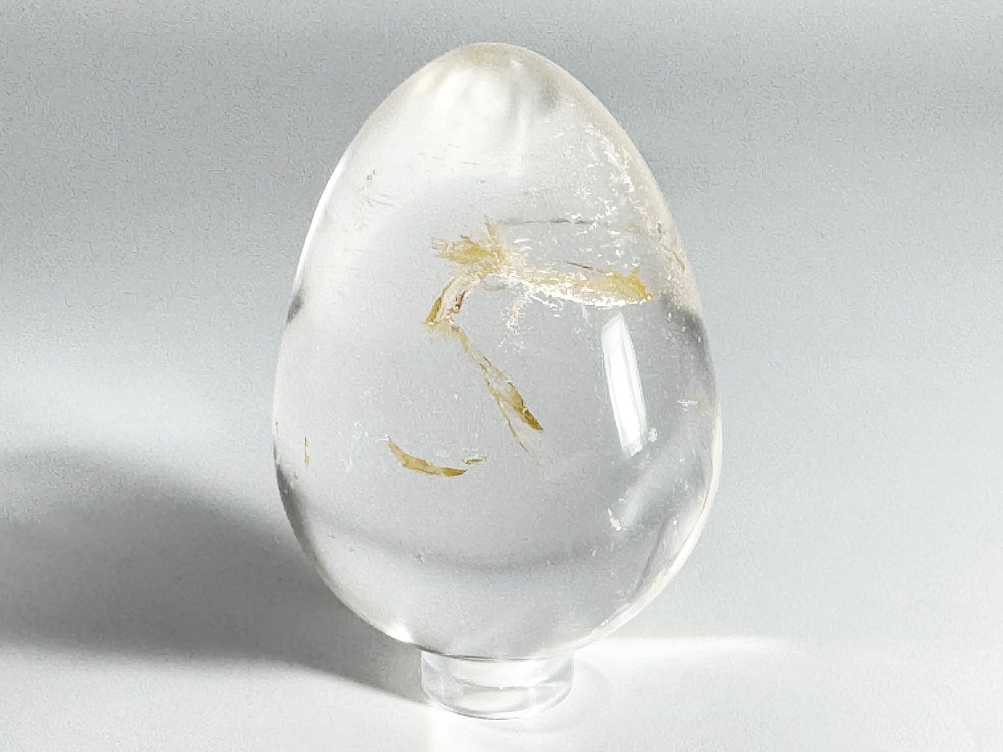 Clear Quartz Crystal Egg 6.2cm
