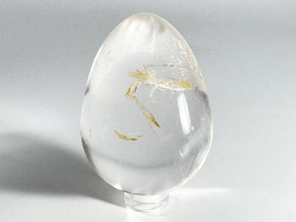 Clear Quartz Crystal Egg 6.2cm